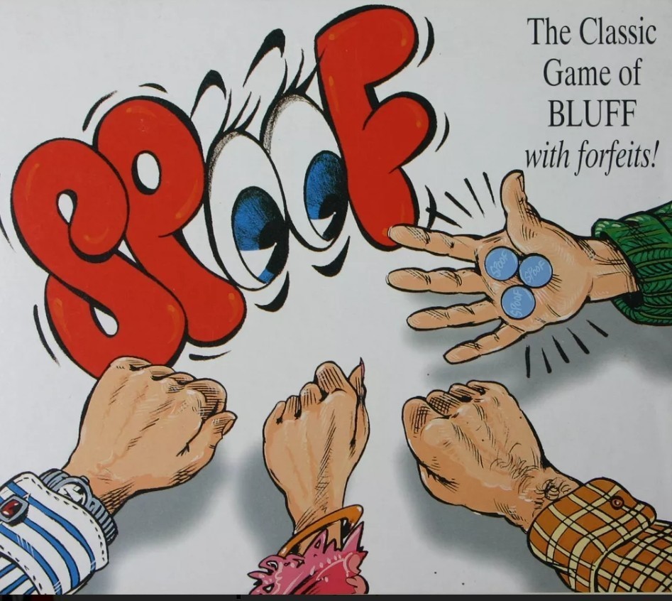 SPOOF The Hilarious One Word Bluffing Game, Factory Sealed NEW
