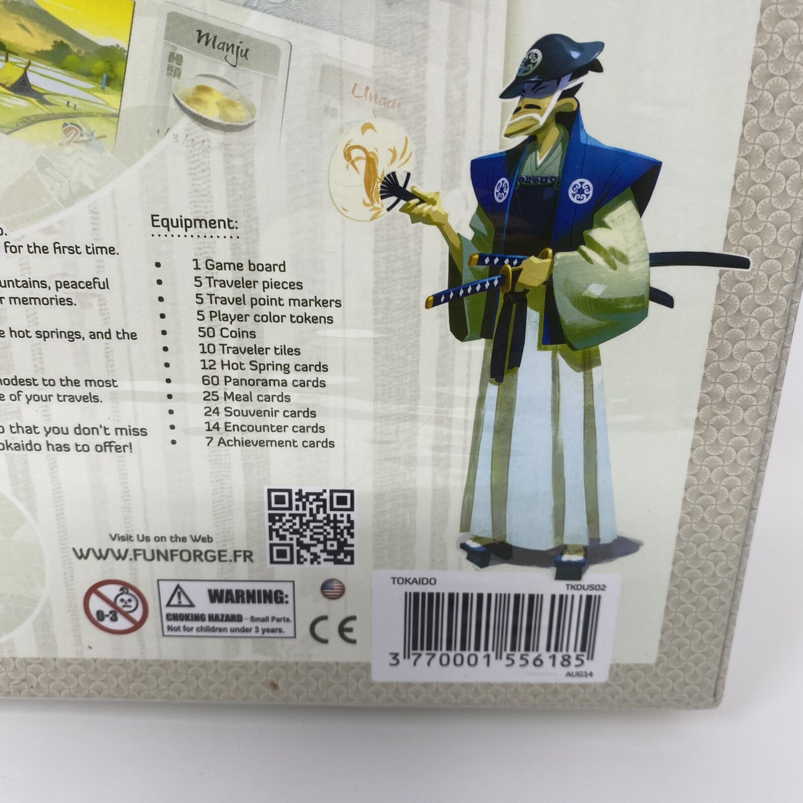 Tokaido Board Game Fun Forge Sealed New 2014