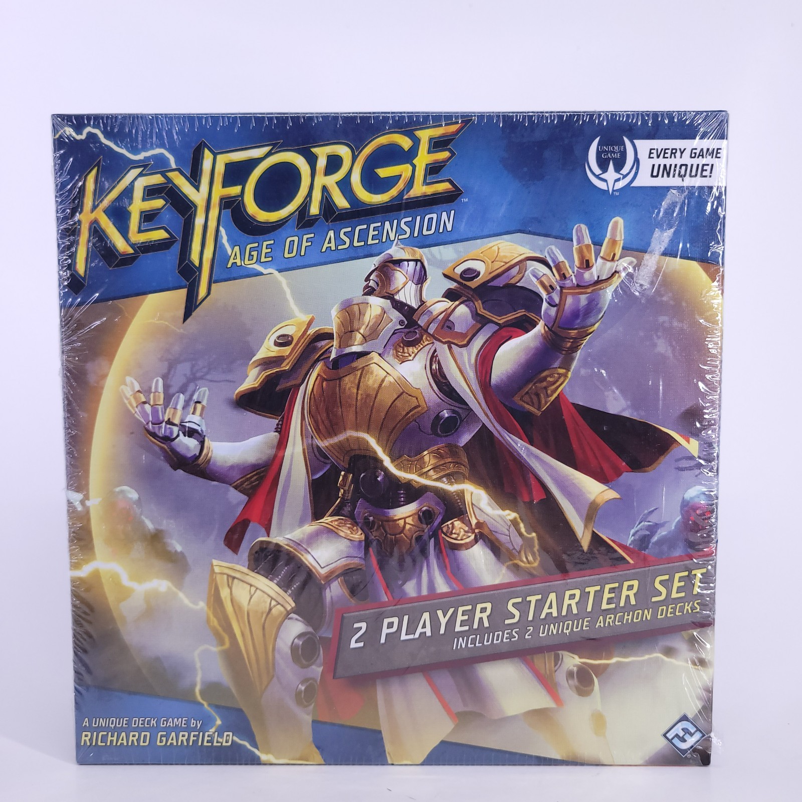 KeyForge: Age of Ascension Two-Player Starter Set 2 Playmats 2 Booster Decks NEW