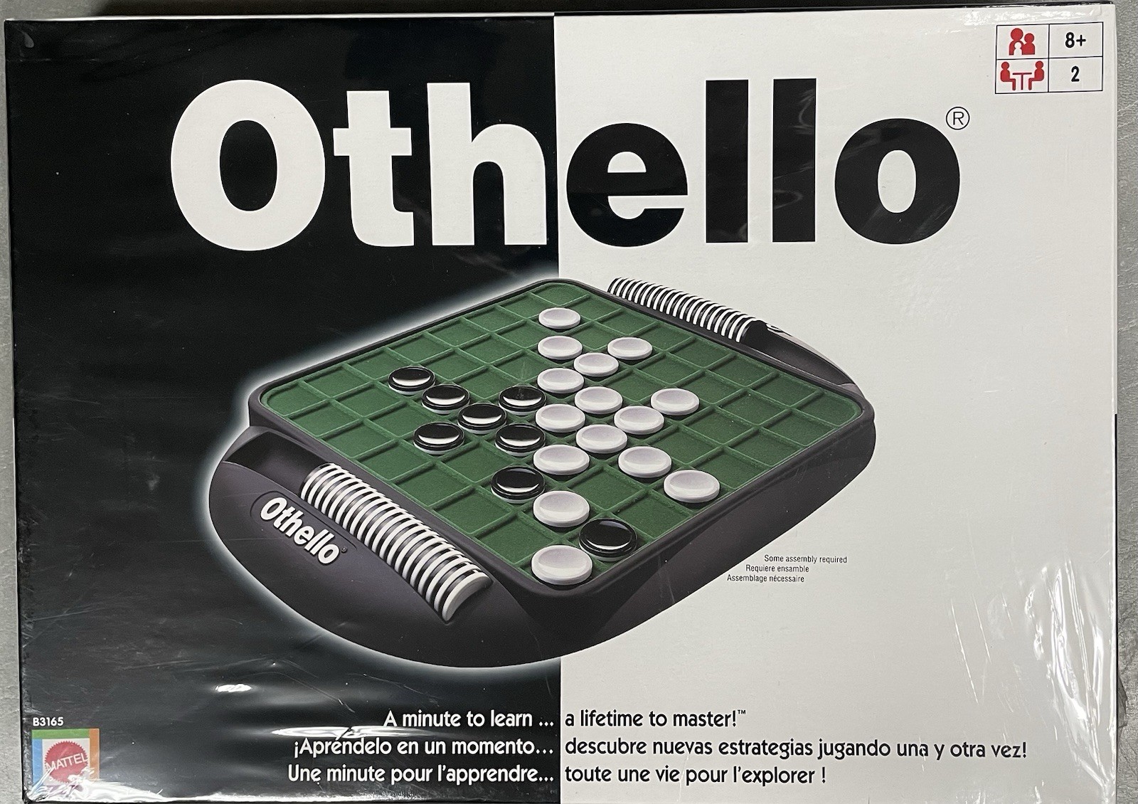 Vintage 2005 Mattel Othello Fast Strategy Board Game New 2005