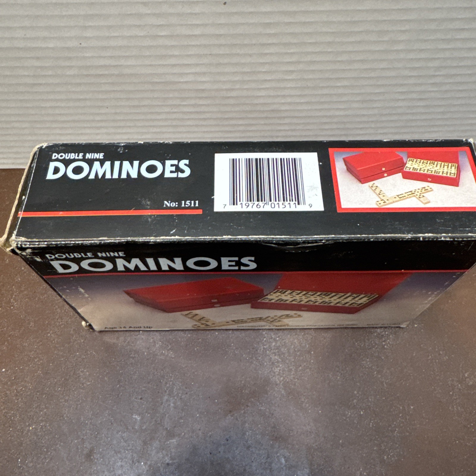 Vintage Double Nine Dominoes M & G Pacific No. 1511 Ages 14 And Up 55 pcs.