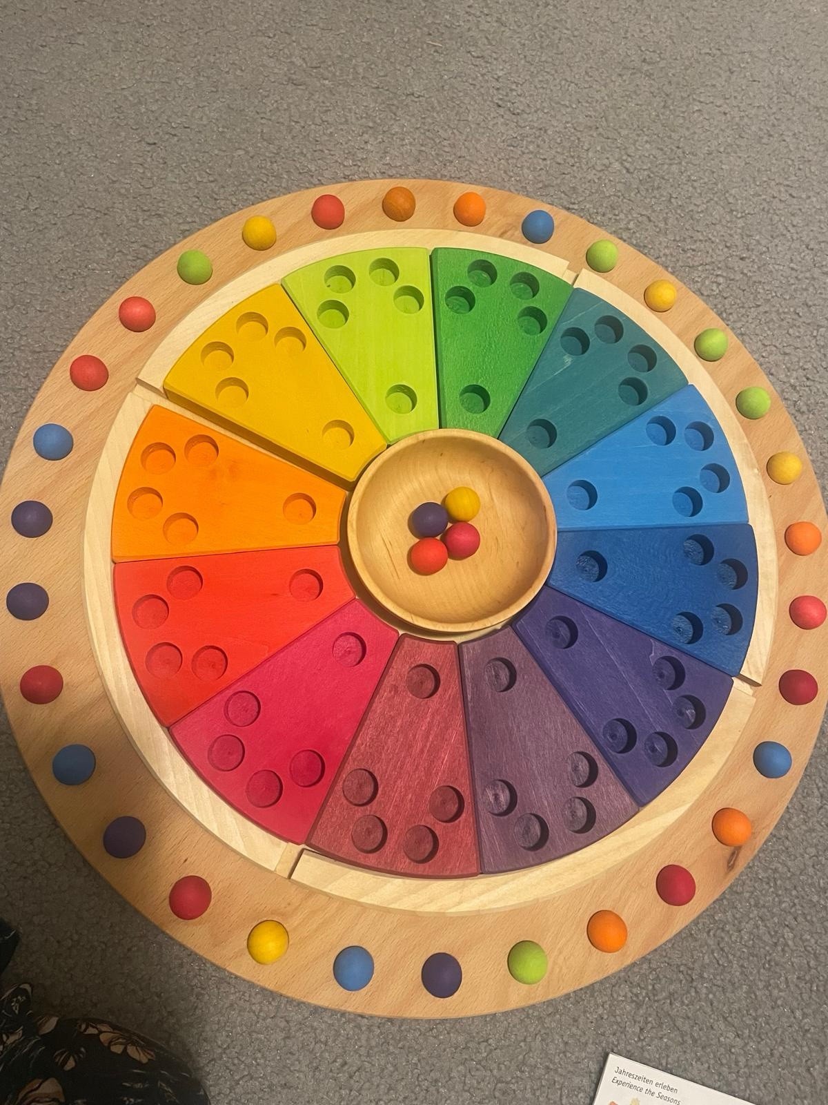 Grimm’s Wooden Annual Ring 🌈