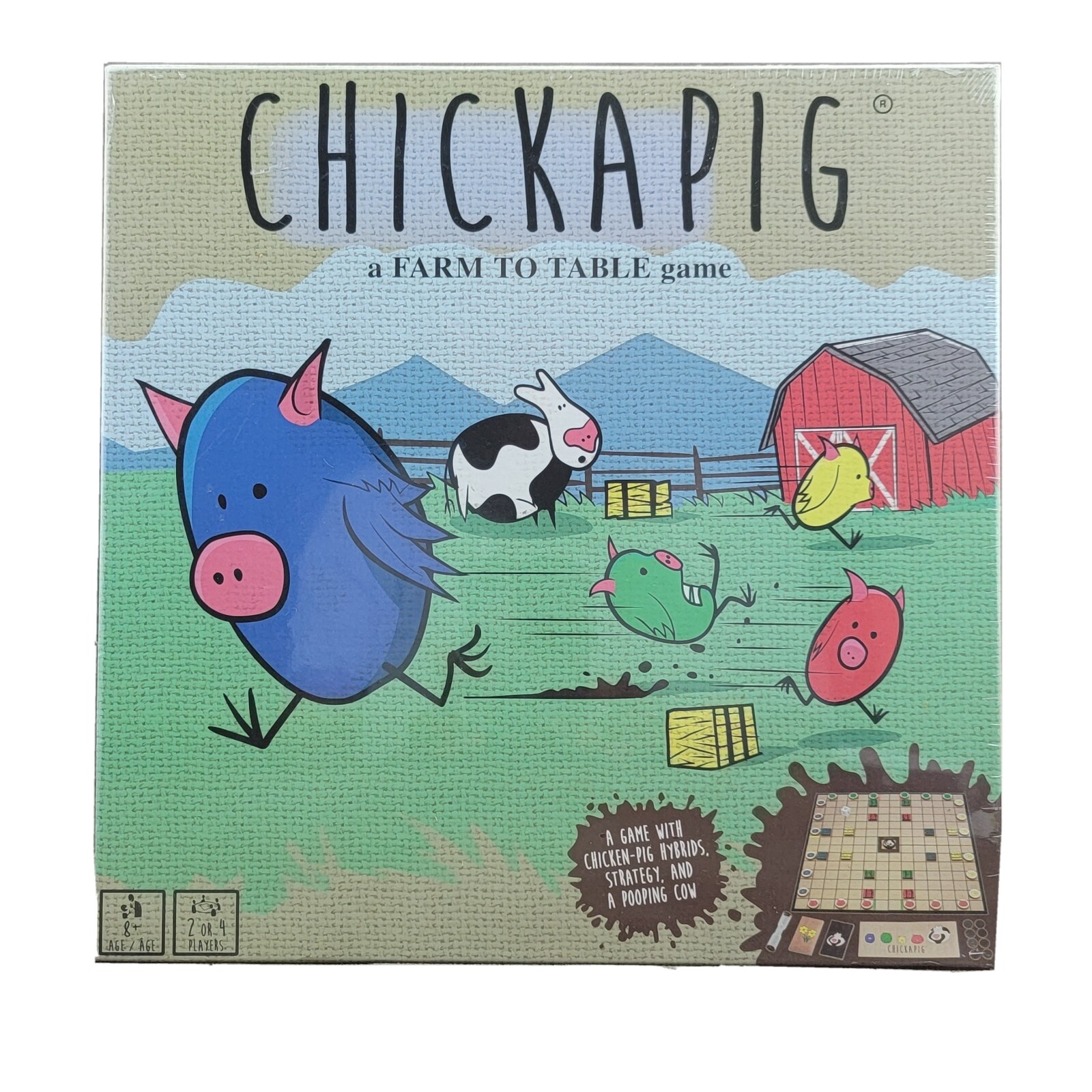 CHICKAPIG A Farm To Table Strategy Game Hybrid Animals Pooping Cow Fun Filled 8+