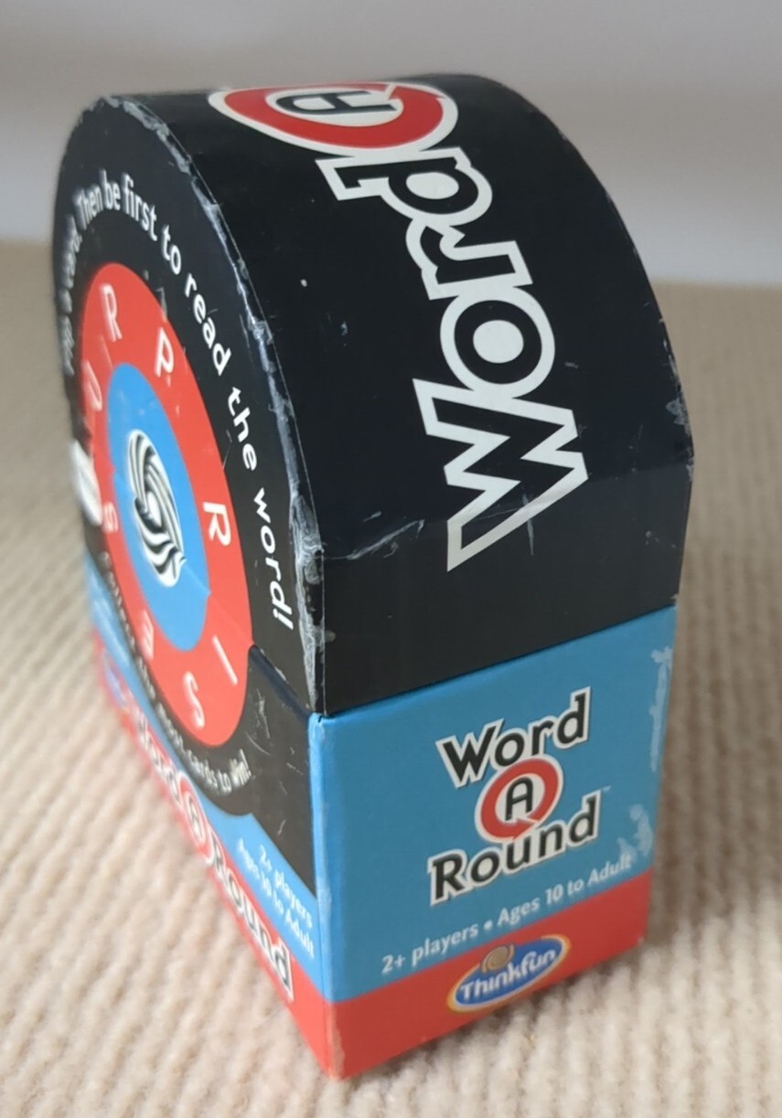 Thinkfun Word A Round Race To Unravel The Word, Fast-Paced Card Game 10 To Adult