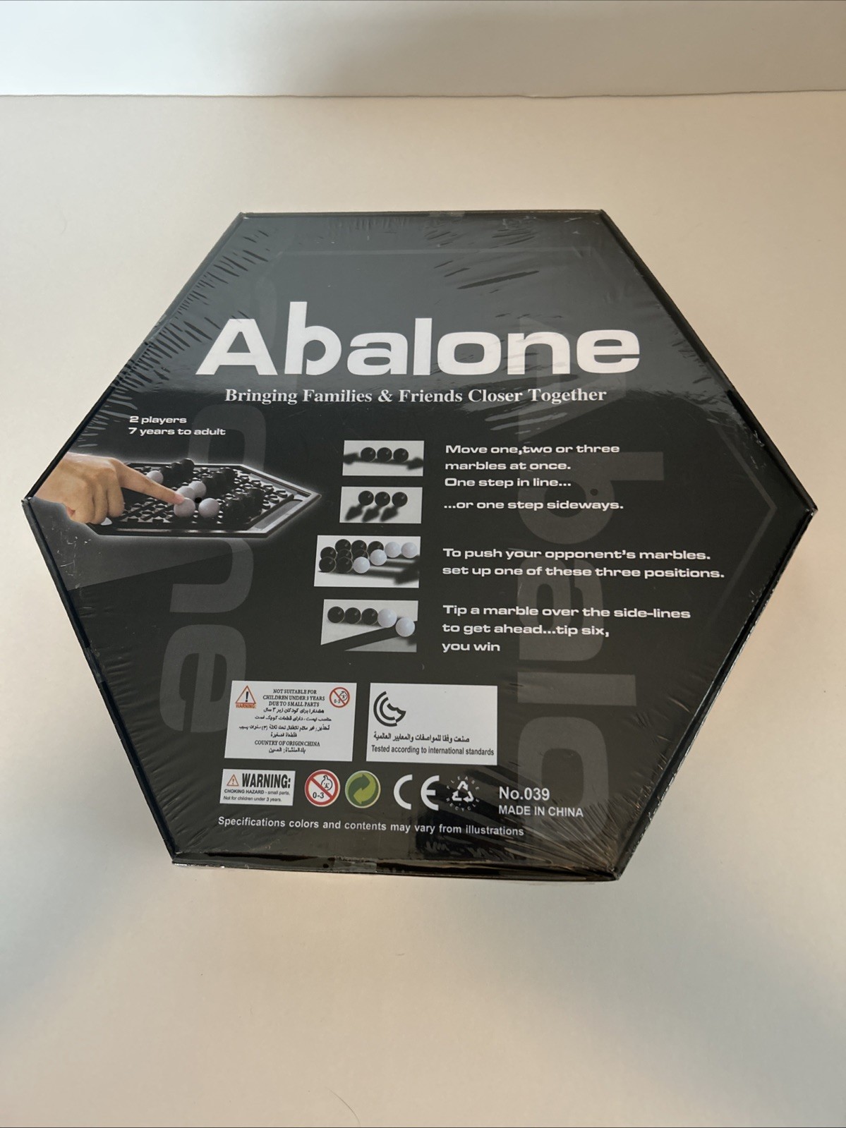 Abalone Classic Award Winning Abstract-Strategy Board Game New & Sealed