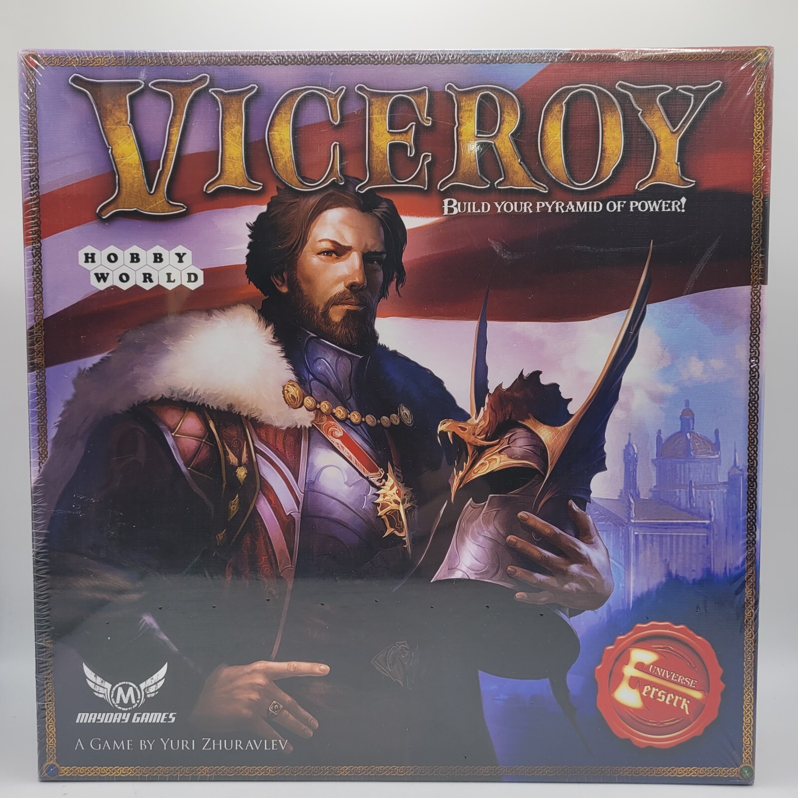 Viceroy – Build your Pyramid of Power! – Mayday Games – New/Sealed in Box