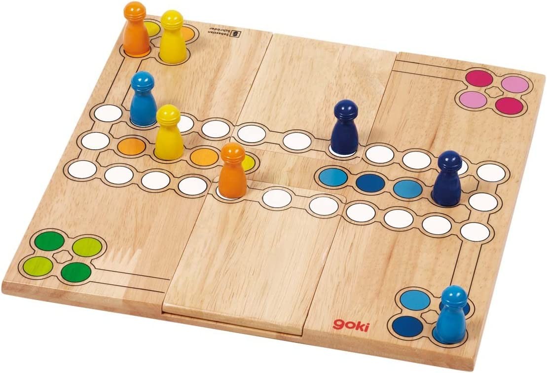 goki 56914 Ludo Board Game, Mixed