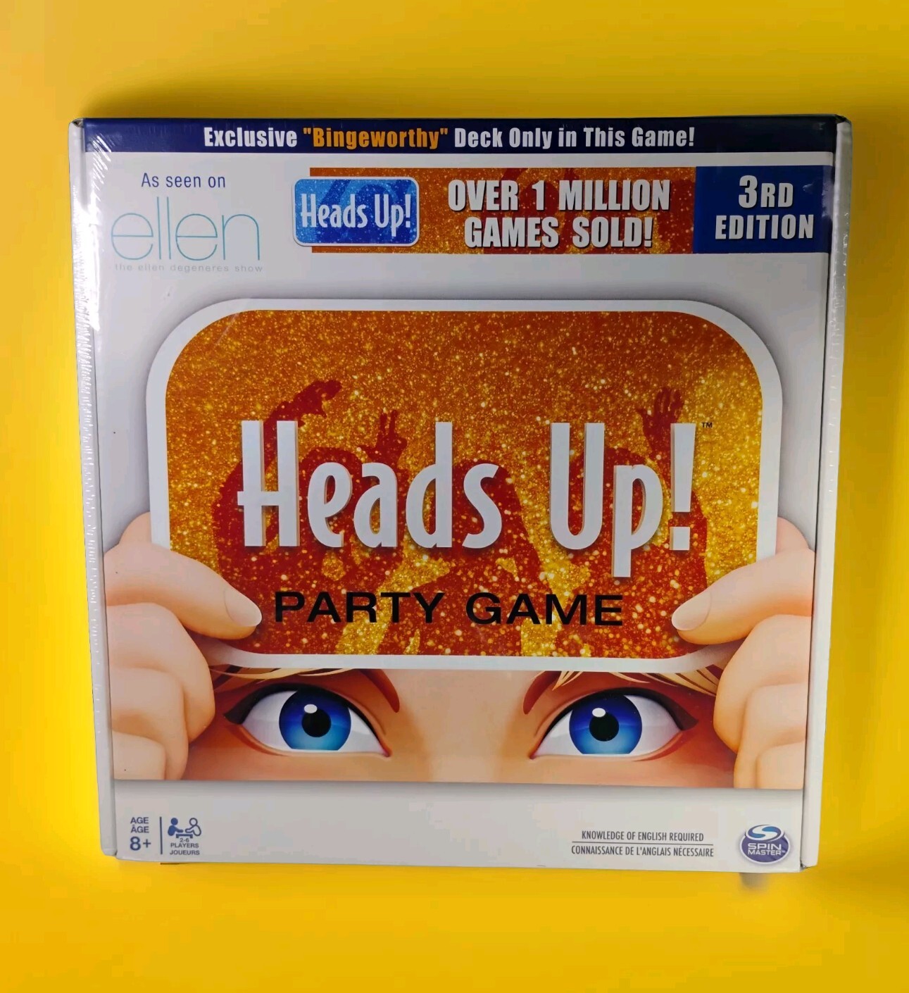 Heads Up! Party Game 3rd Edition As Seen on Ellen NEW SEALED