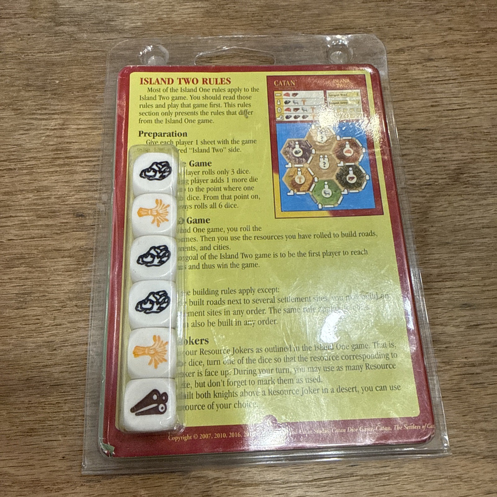 Catan Dice Game By Klaus Teuber’s Settlers Of Catan – VERY GOOD