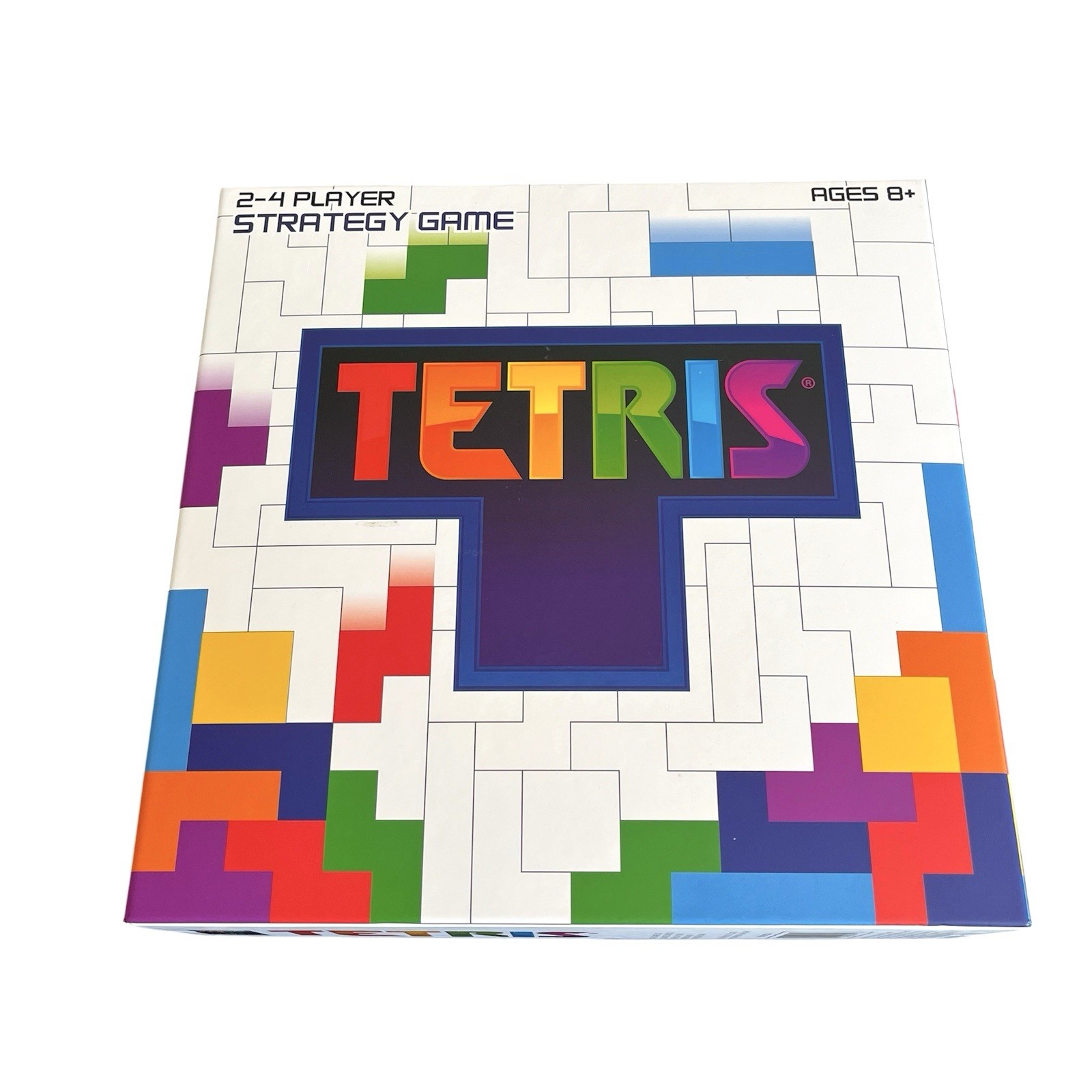 Buffalo Games Tetris Board Game – Missing 1 Blue Tetriminos Piece