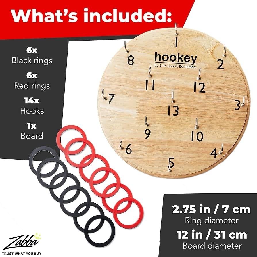 Elite Sportz Ring Toss Games for Adults & Kids – Wall Games for Indoor & Outdoor