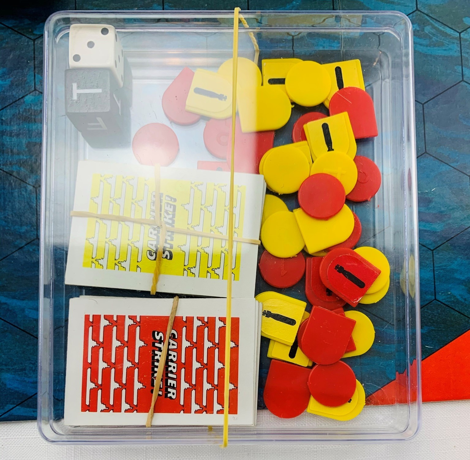 1977 Carrier Strike Game Milton Bradley Complete in Great Condition FREE SHIP