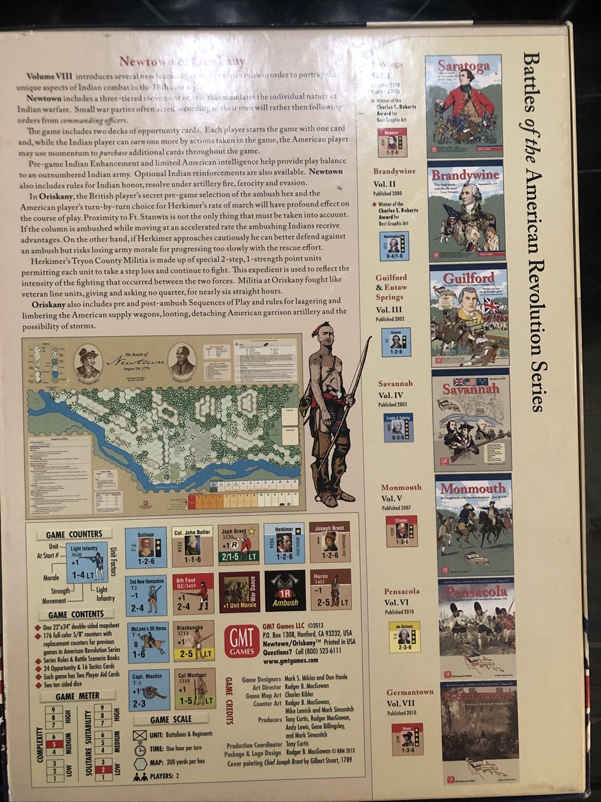 American Revolution Tri-Pack II (Monmouth, Germantown, Newtown) by GMT Games