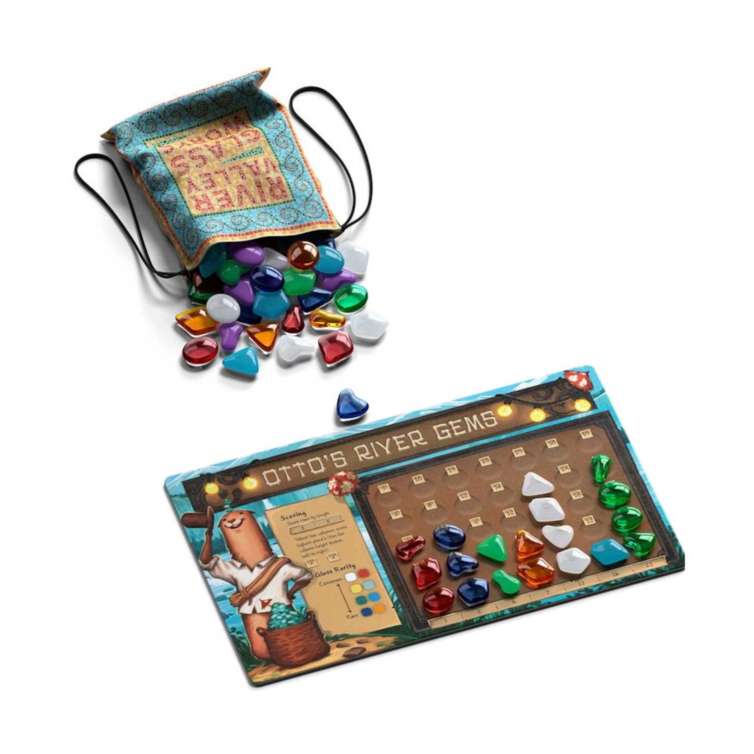 Allplay Board Game River Valley Glassworks Box SW (New)