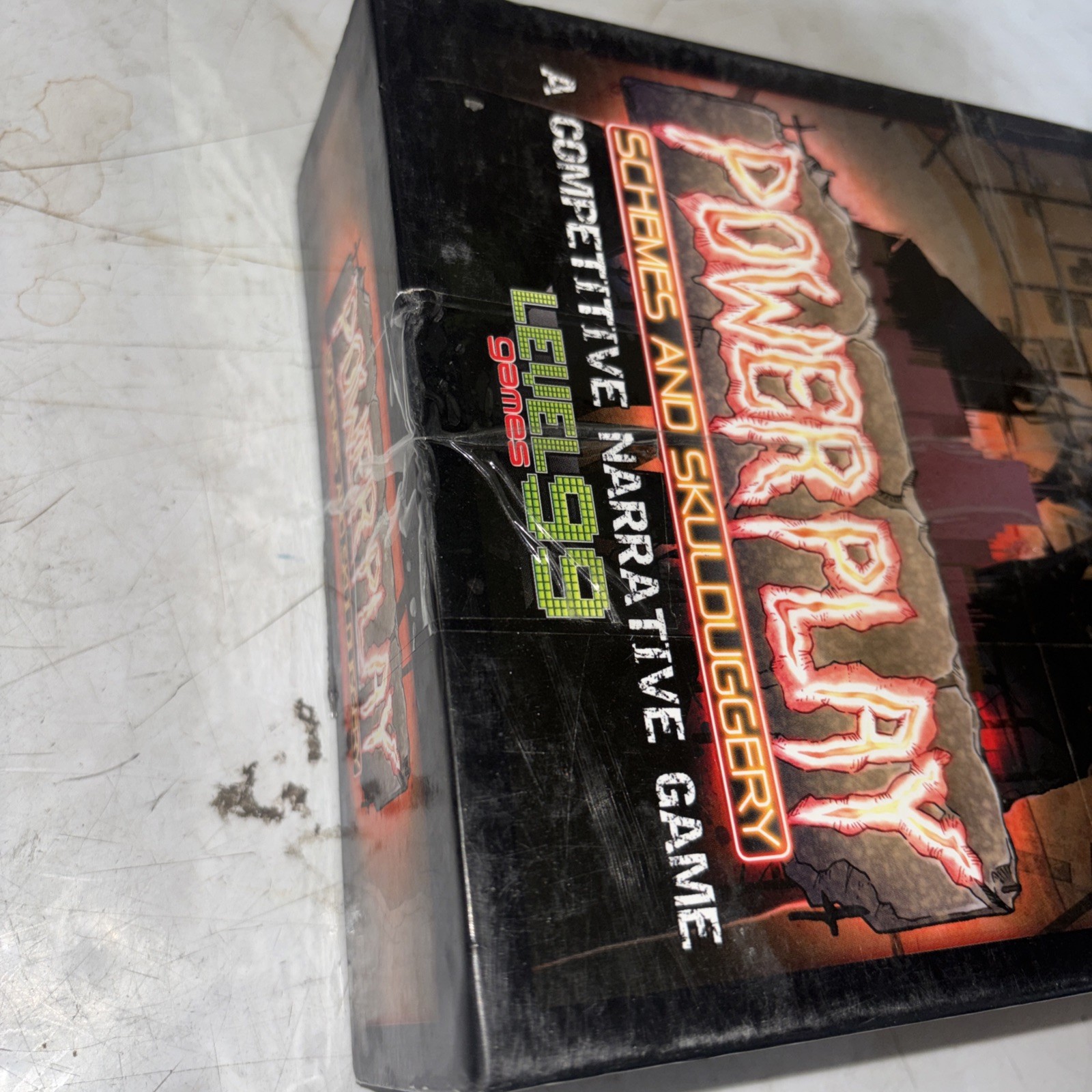Power Play, Schemes And Skulduggery, Level 99 Games Cards, Booklets Pieces