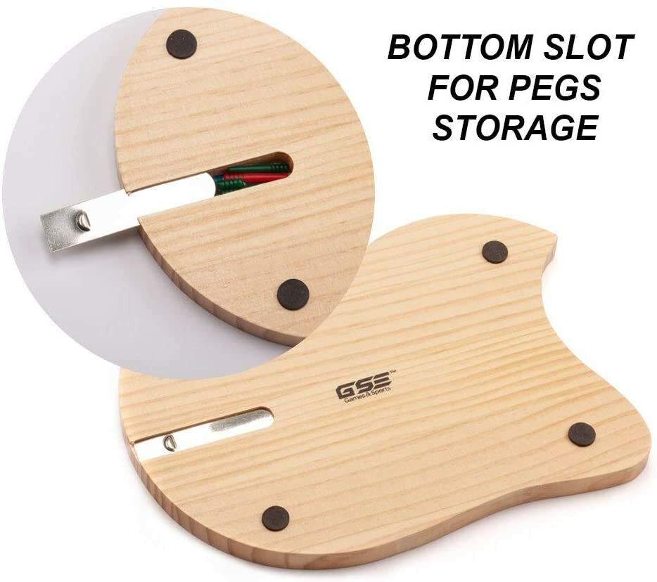 NEW – Large 29 CRIBBAGE Board, 3 Track, 7.0″ x 10.0″ x 0.75″ by CHH Inc