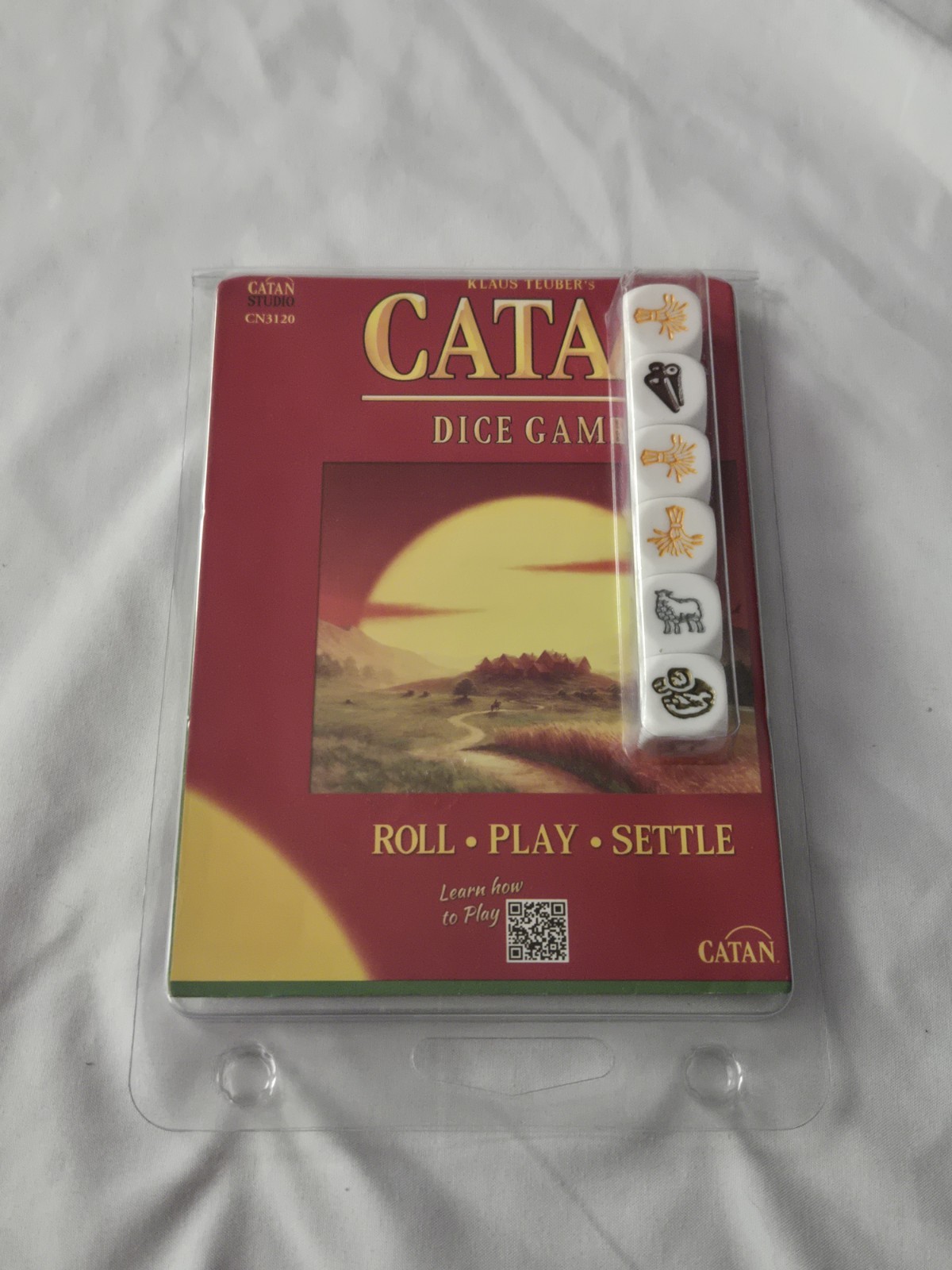 New! Settlers of Catan Dice Game Klaus Teuber Roll*play*settle