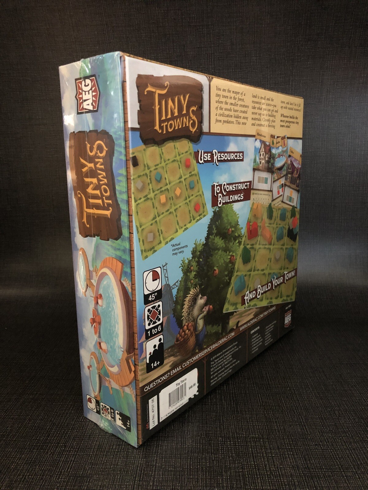 Tiny Towns – A Strategic Resource Town-Building Board Game – 1-6 Players By AEG