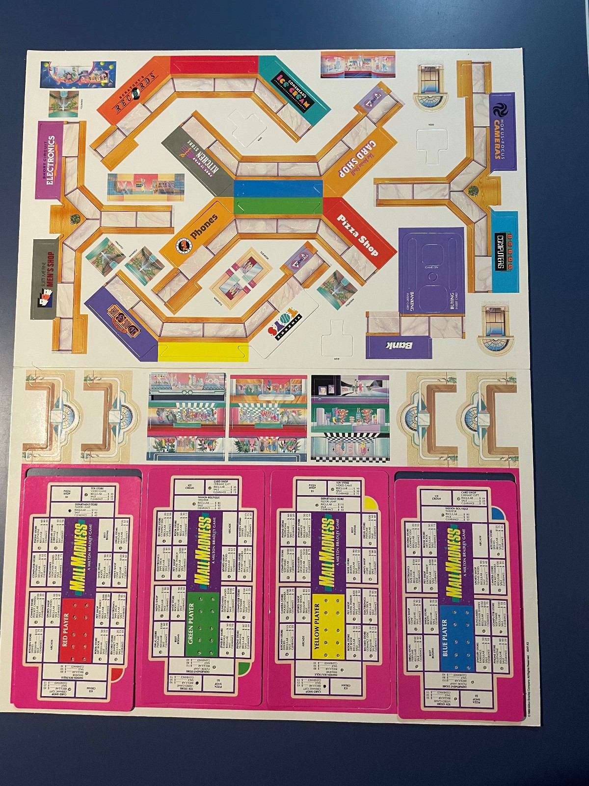 1996 Electronic Mall Madness COMPLETE NEW Open Box Milton Bradley