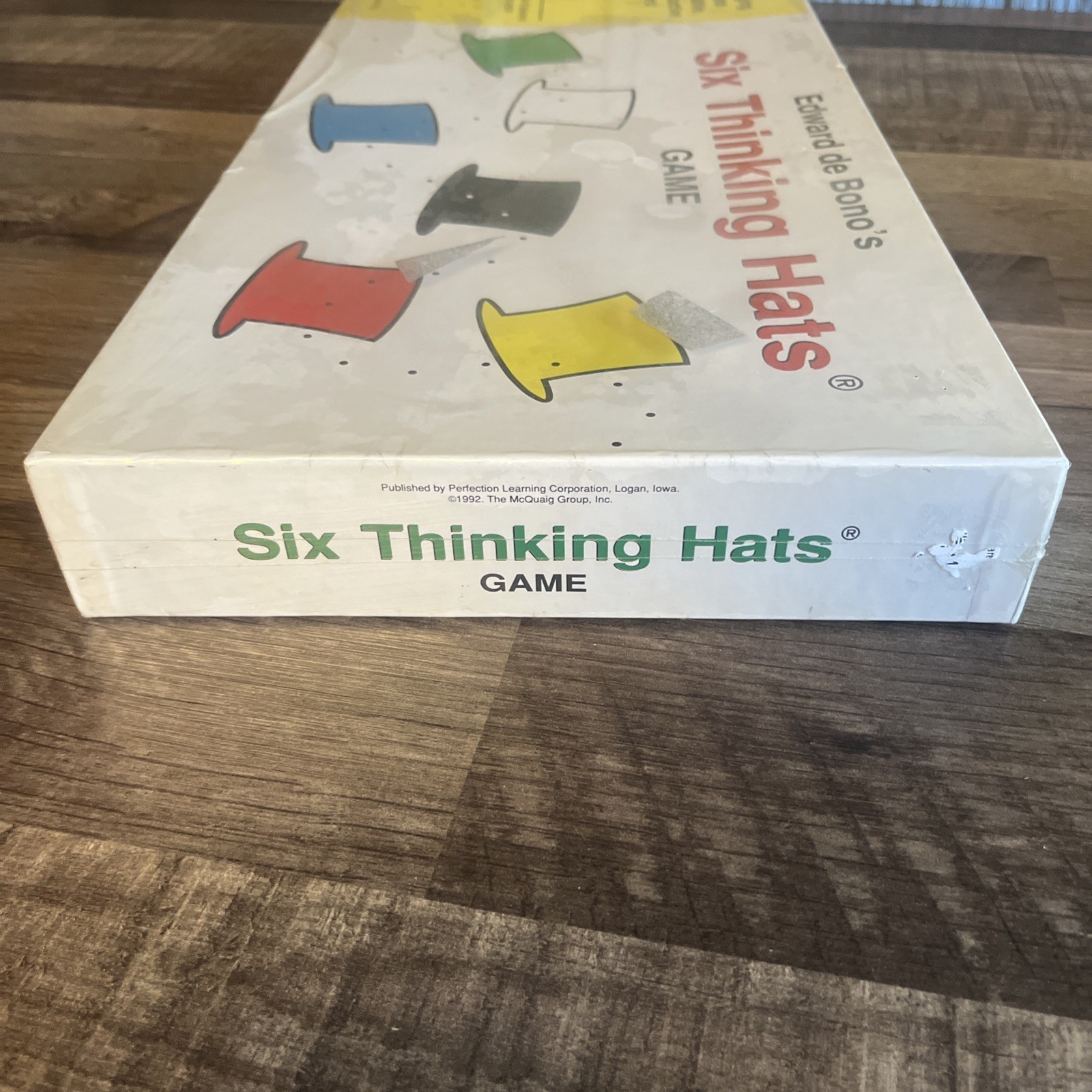 Vintage Six Thinking Hats Game New Factory Sealed in Box 2 to 6 Players Rare