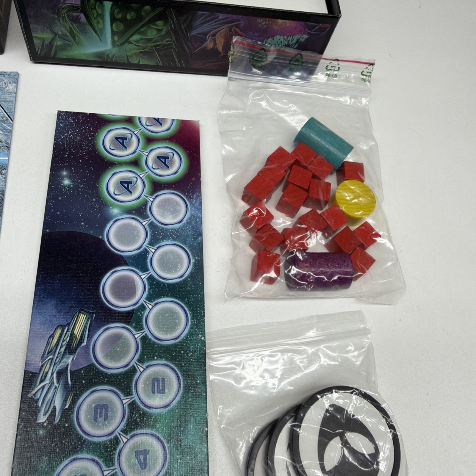 Not Alone – Sci-fi Horror Card Strategy Board Game Stronghold Games Rare OOP
