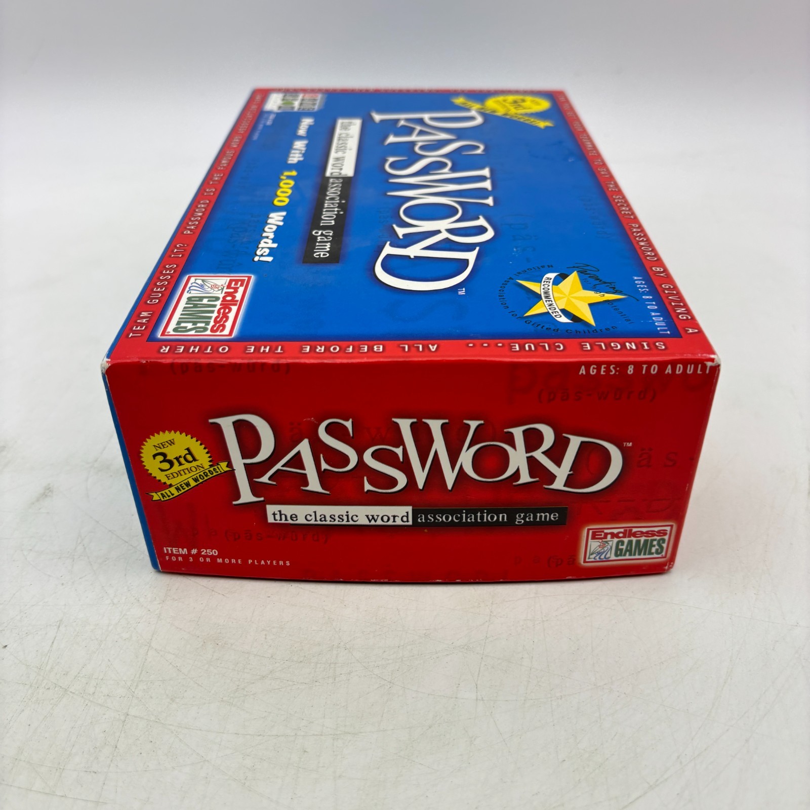 Password 3rd Edition COMPLETE Endless Games 2001 Word Association Party Family