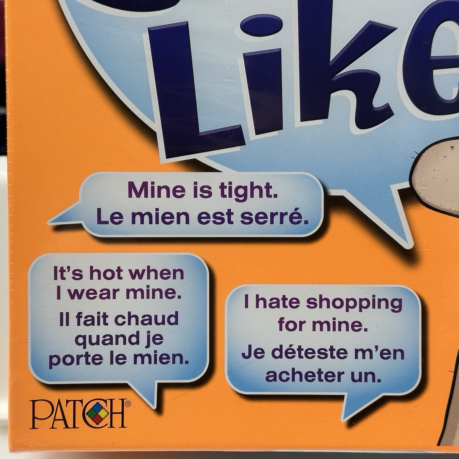 PATCH What’s Yours Like? Game Ages 12-Adult Fun Family Party Game Laughs NEW!