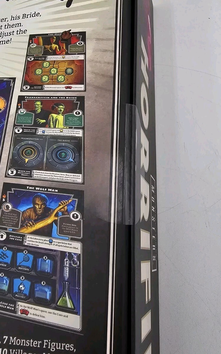 Horrified Universal Monsters Strategy Board Game