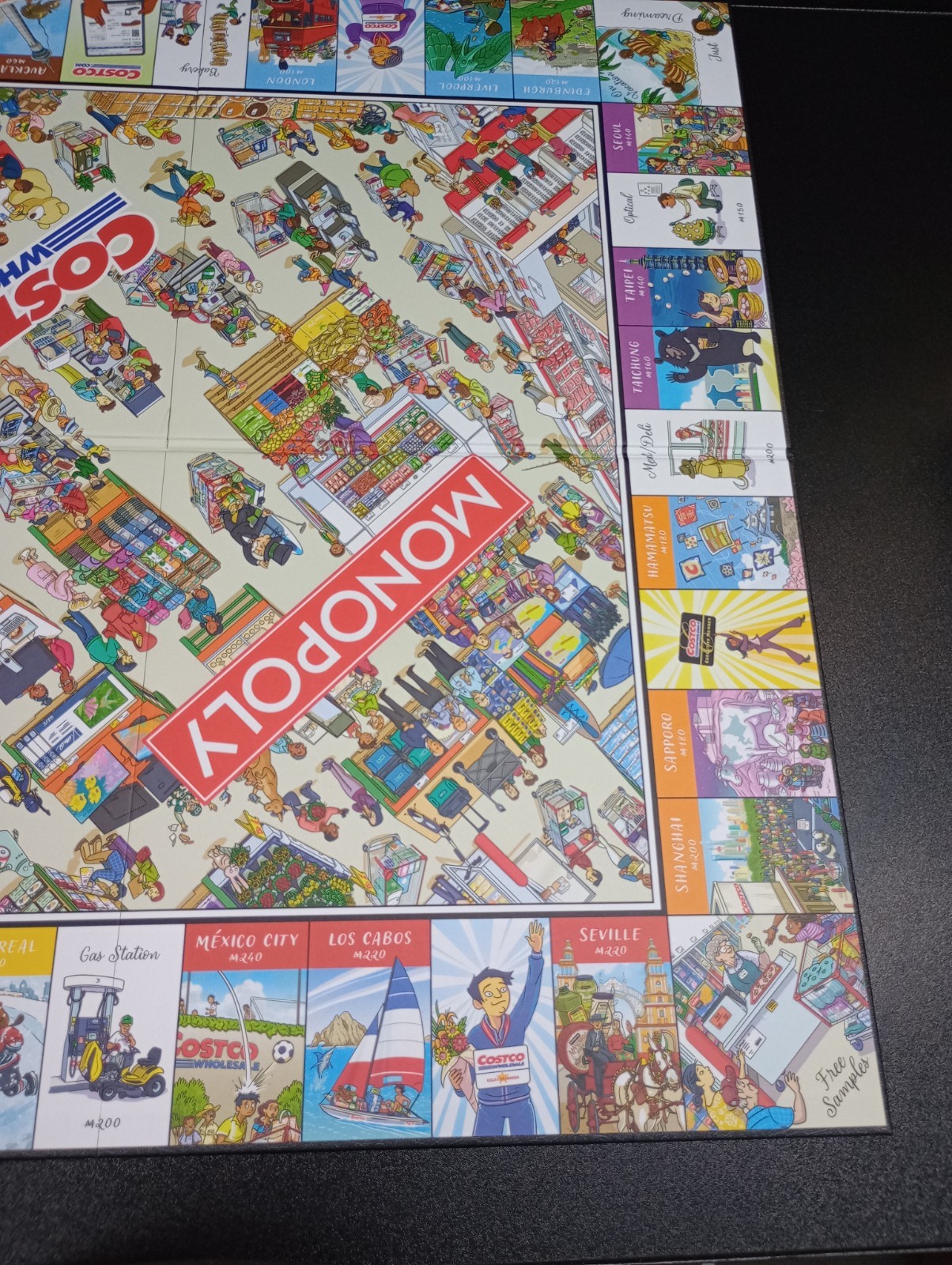 Monopoly Costco Wholesale COMPLETE WS Game Company 2023 Shopping Members