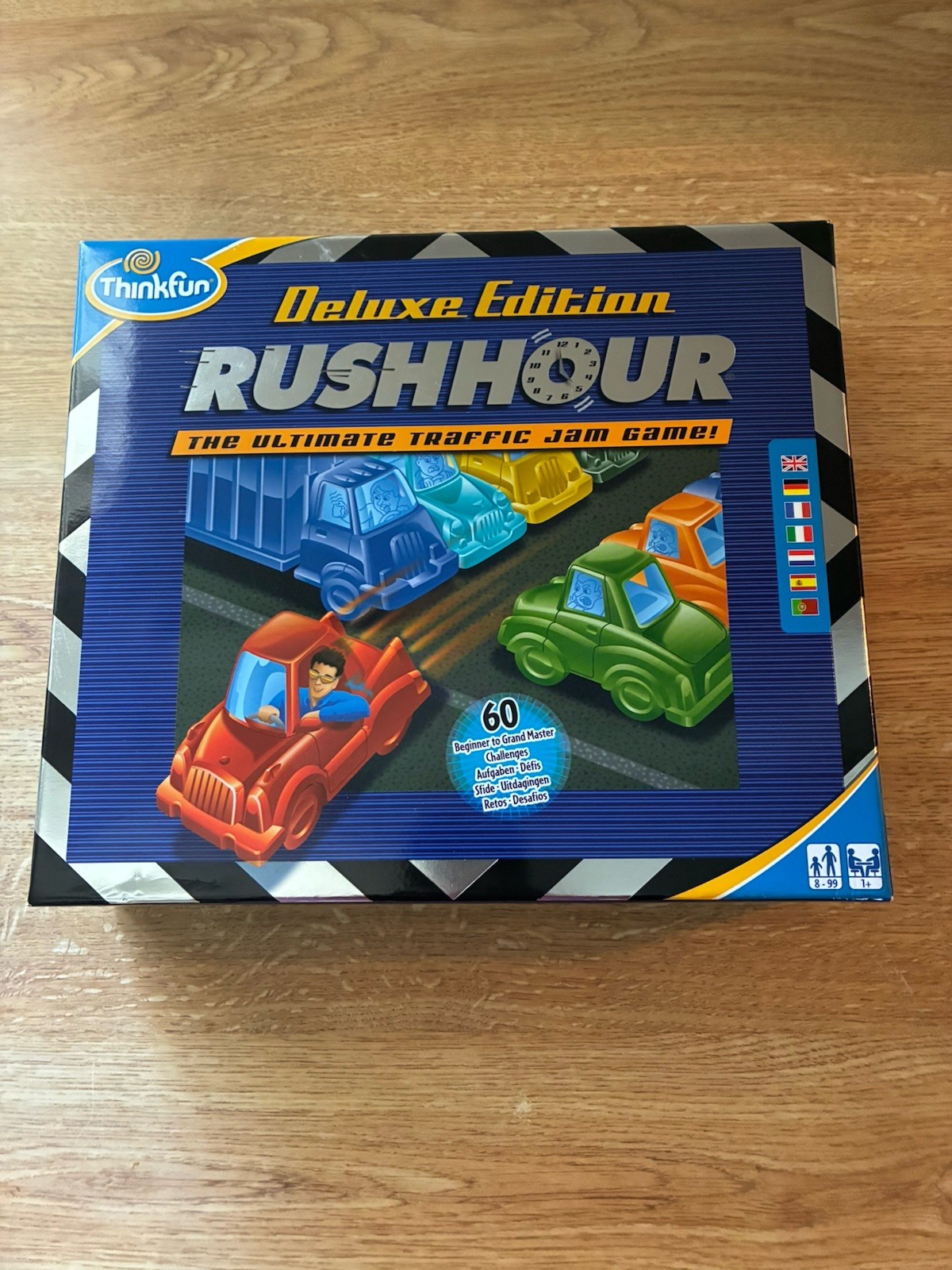 ThinkFun Rush Hour Deluxe Edition Sliding-Block Game Cars New Other 2010