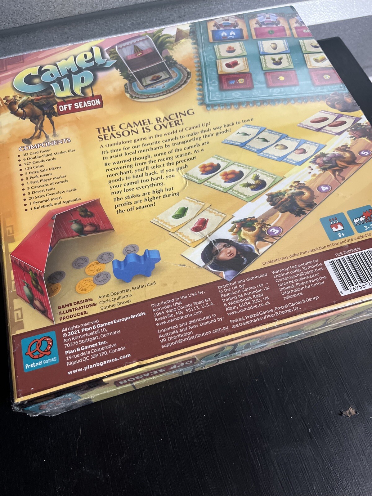 CAMEL UP OFF SEASON Board Game NIB