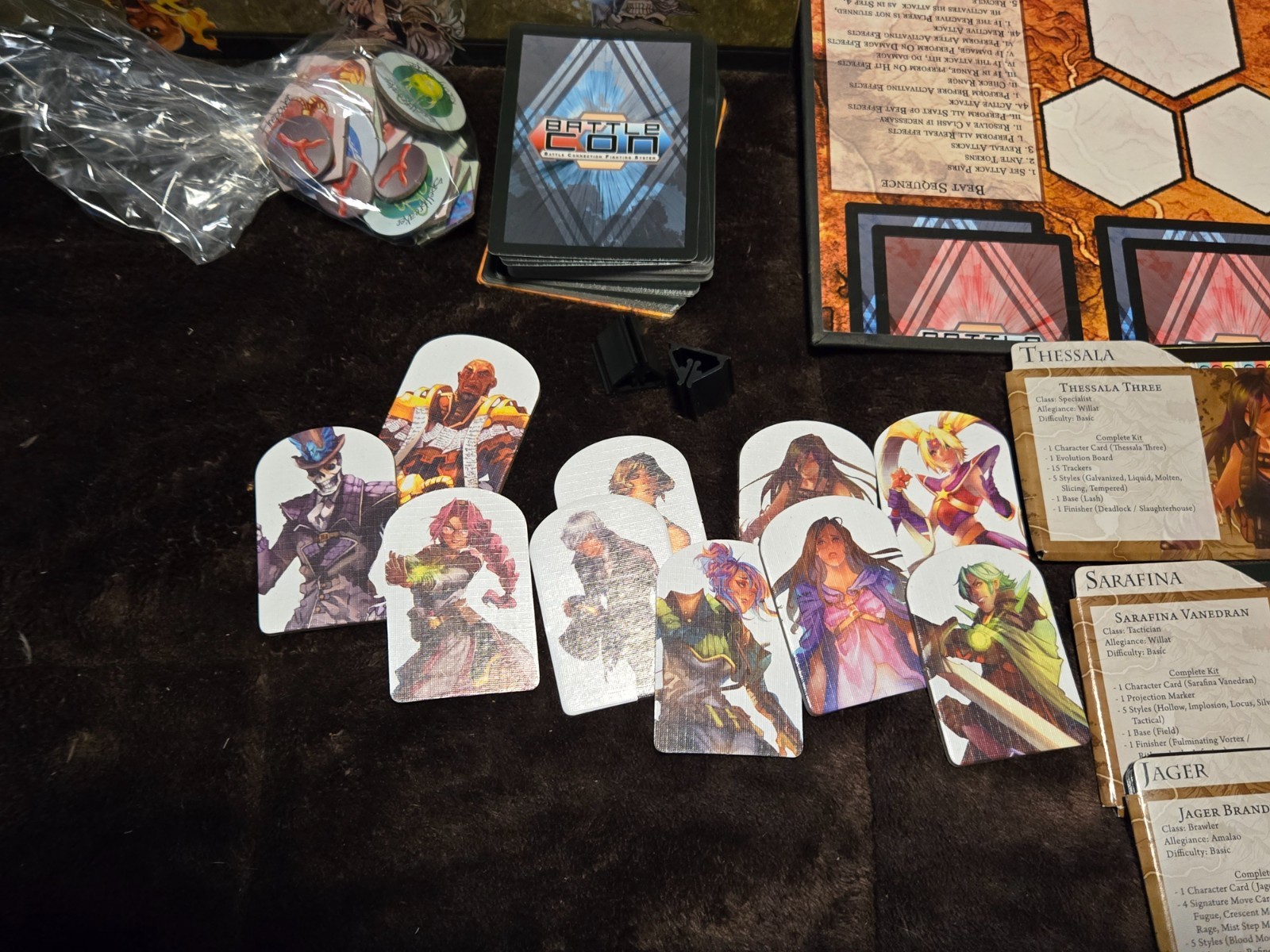 BATTLE CON Fate of the Indines Standalone Dueling Card Game Complete