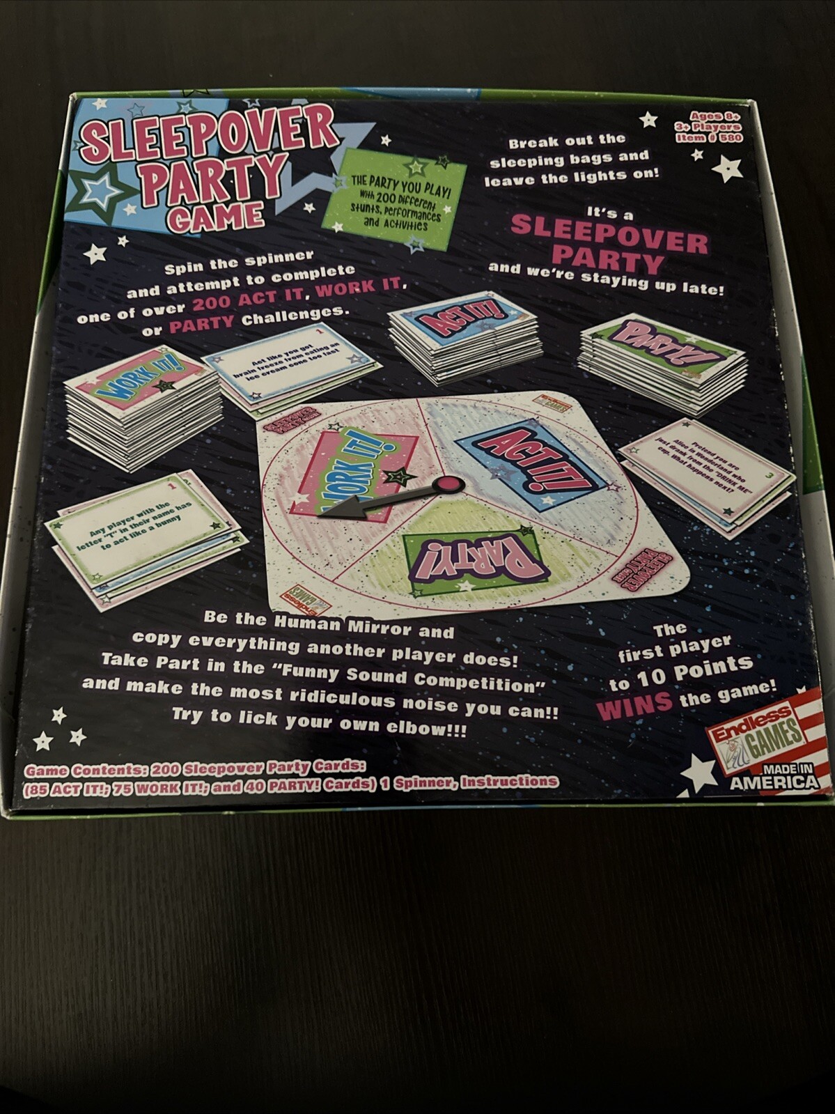 The Sleepover Party Game 200 Activities Slumber Party!