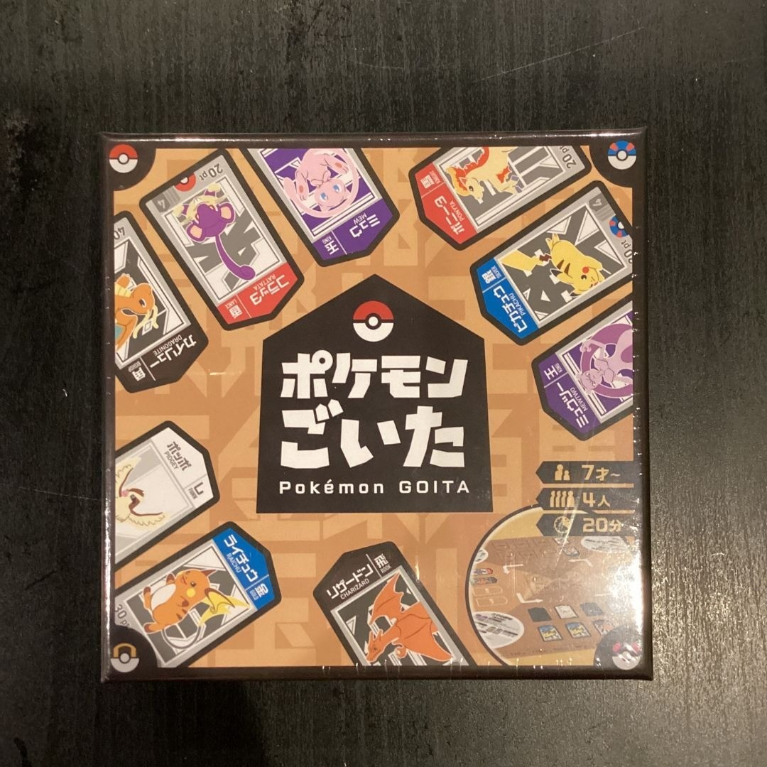 IN STOCK PSL Pokemon GOITA 4 Players 30 mins Board Game Toy Board Box Pokémon