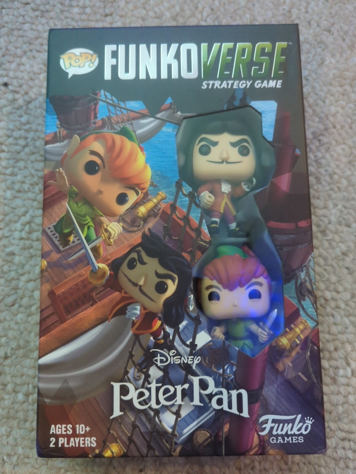 Funko Funkoverse: Peter Pan 100 Strategy Game (Styles May Vary) Hook New
