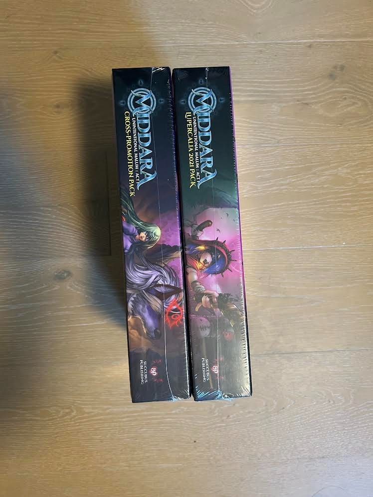 Middara: Unintentional Malum – Lupercalia 2021 pack + cross promotional pack NEW