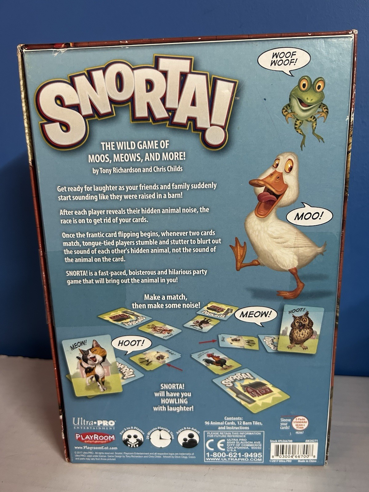 Snorta! A Wild Game of Moos, Meows, and More! 2017 Playroom – COMPLETE!