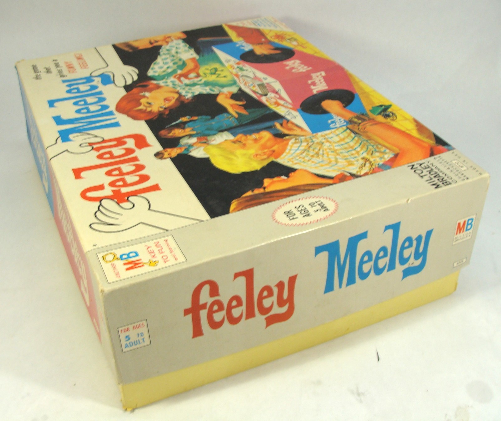 RARE VINTAGE 1967 MILTON BRADLEY FEELEY MEELEY GAME