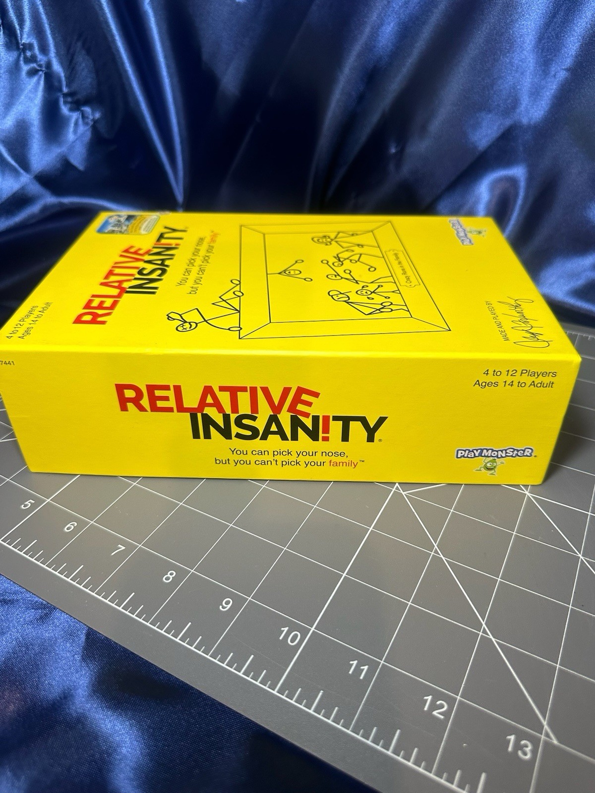 Relative Insanity Game -Jeff Foxworthy- Play Monster 4-12 Players /14+ Years Old