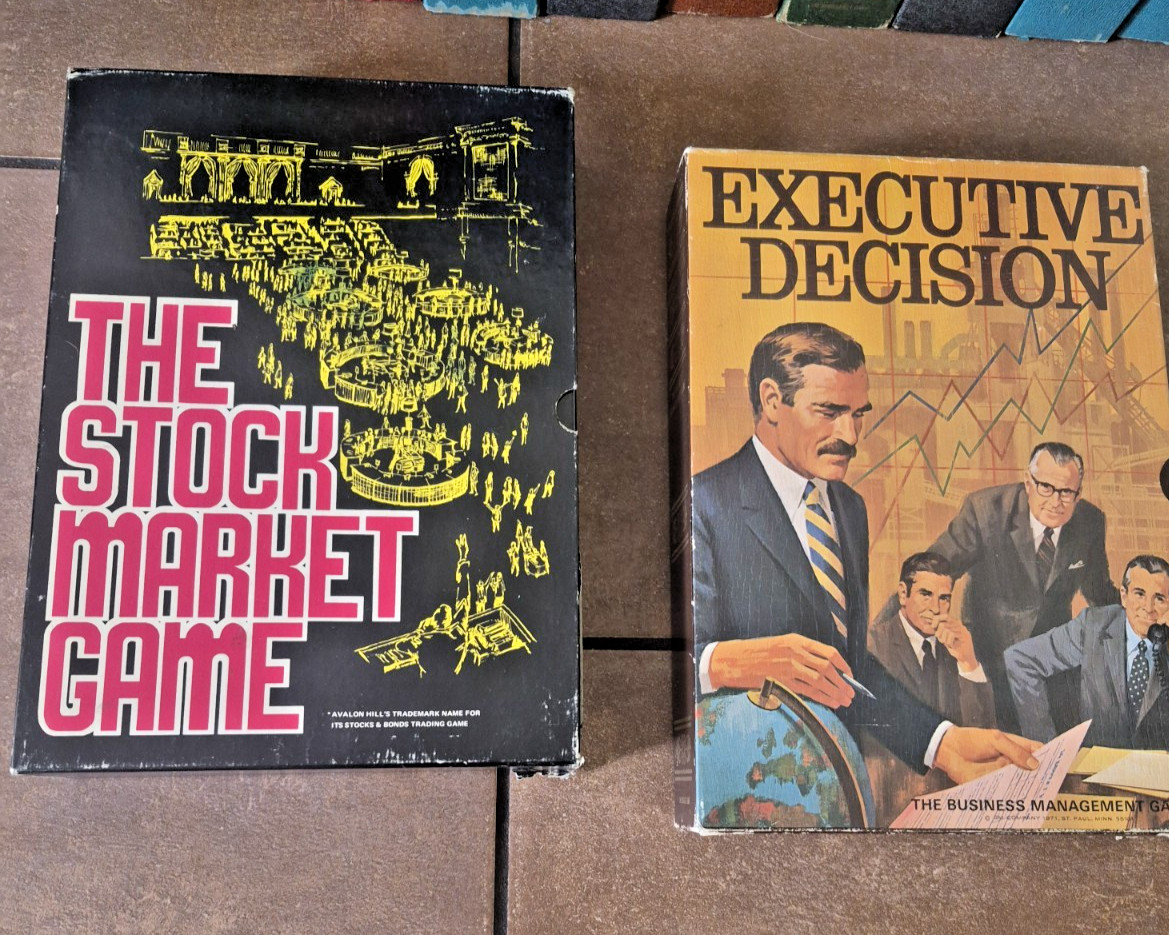 Bookshelf Game Lot 3M Game Company St. Paul Minnesota VTG 60s Total of 16