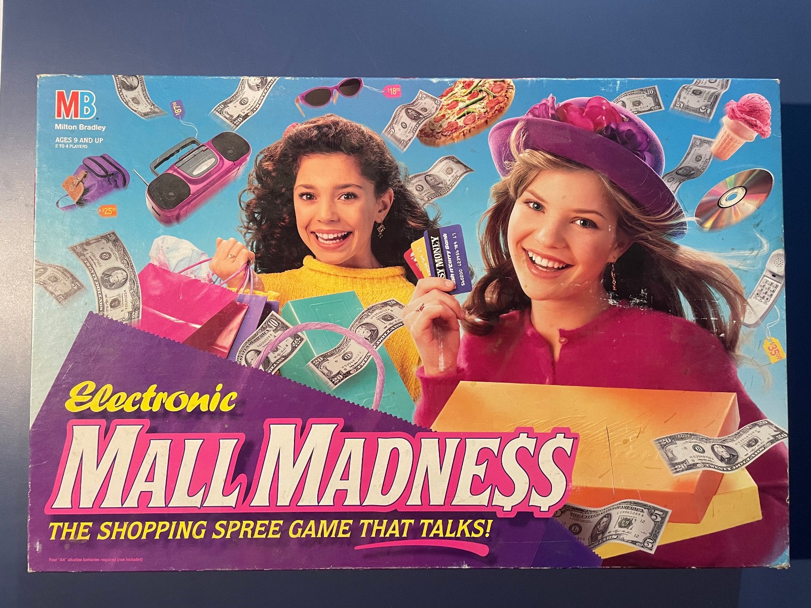 1996 Electronic Mall Madness COMPLETE NEW Open Box Milton Bradley