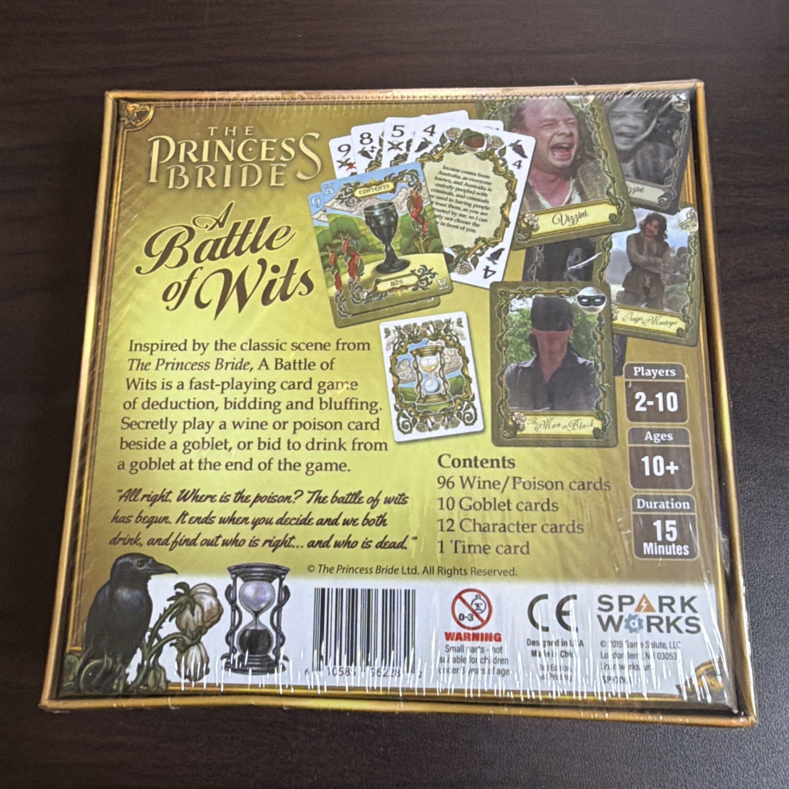 The Princess Bride: Battle of Wits 3rd Edition | Bluffing Party Game | 2–10 P…