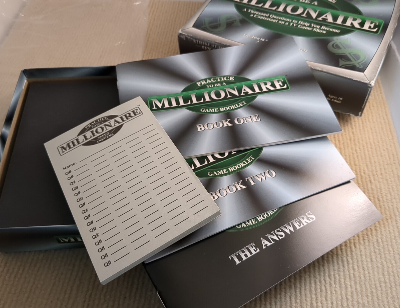 Practice to be a Millionaire Trivia Game – No Pencils