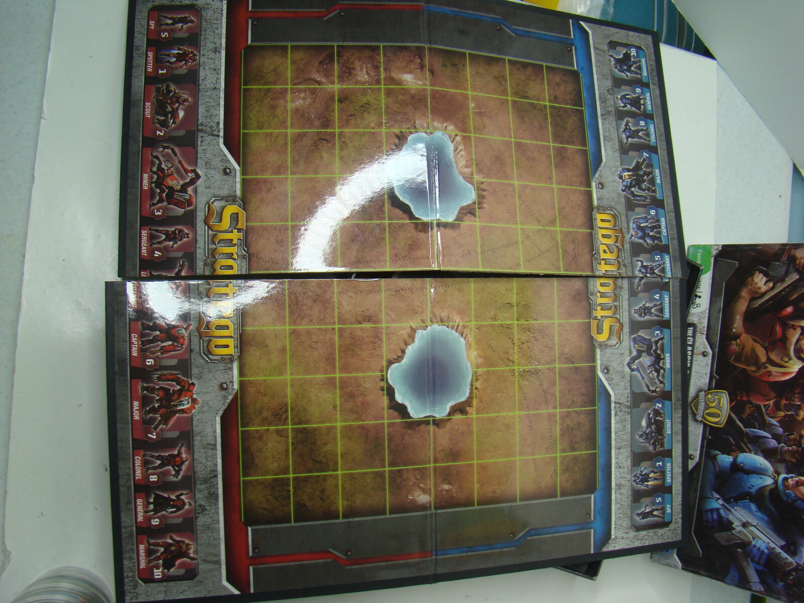 Stratego Royal Jumbo 50 year Spin Master Board Game 2011 all pieces, board, inst