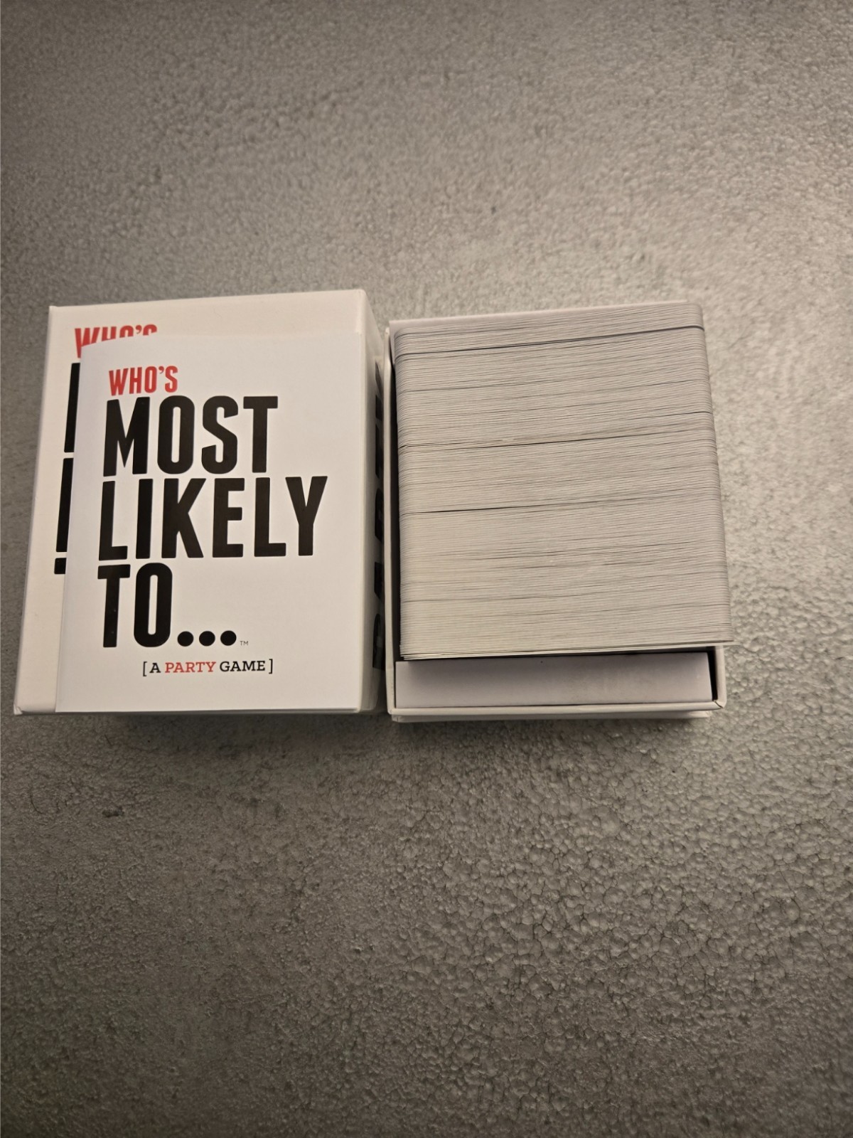 Who’s Most Likely To… A Party Game Brand Gently Used, Complete
