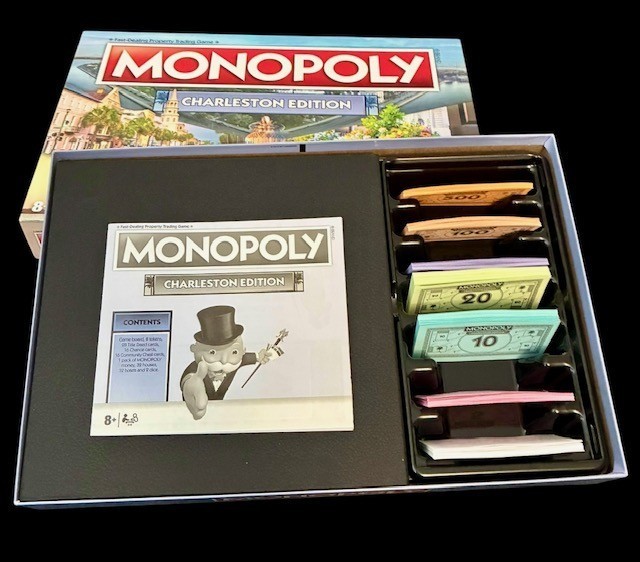 Charleston Edition Monopoly Board Game -NEW OPEN BOX Complete unsealed