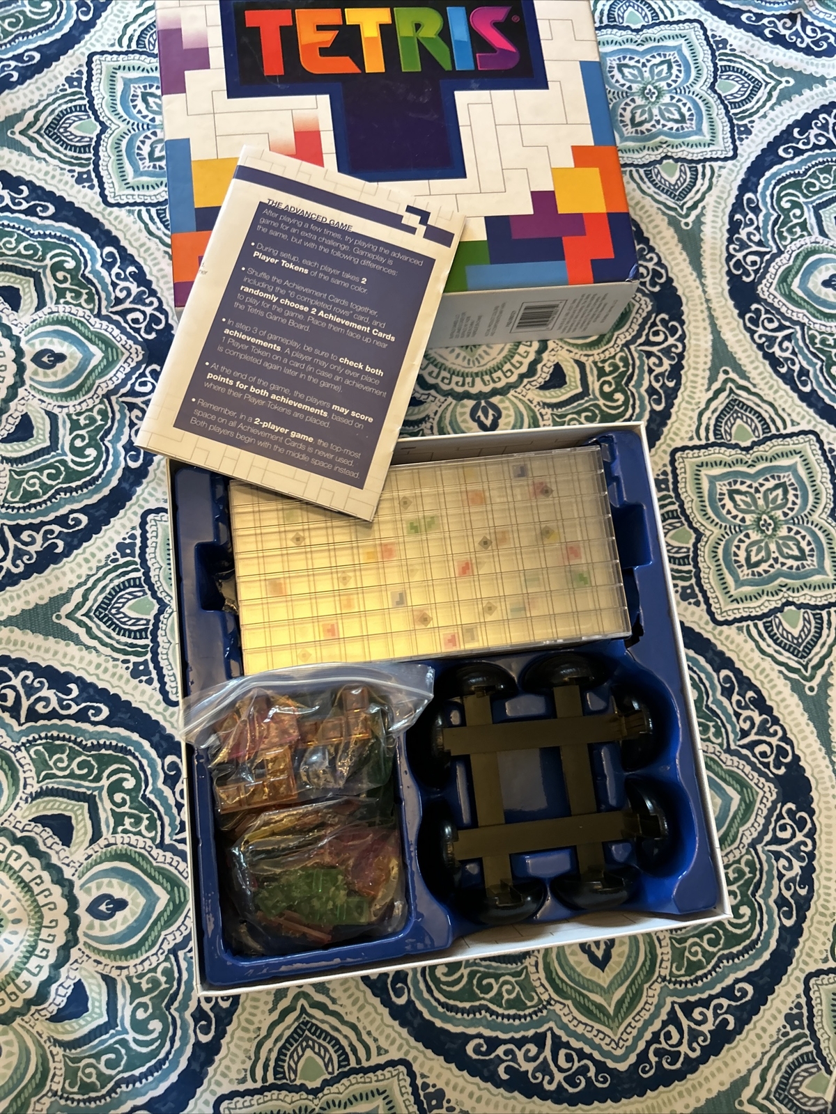 NEW Buffalo Game- Tetris Head-To-Head Strategy Game 2-4 Players-Classic Game