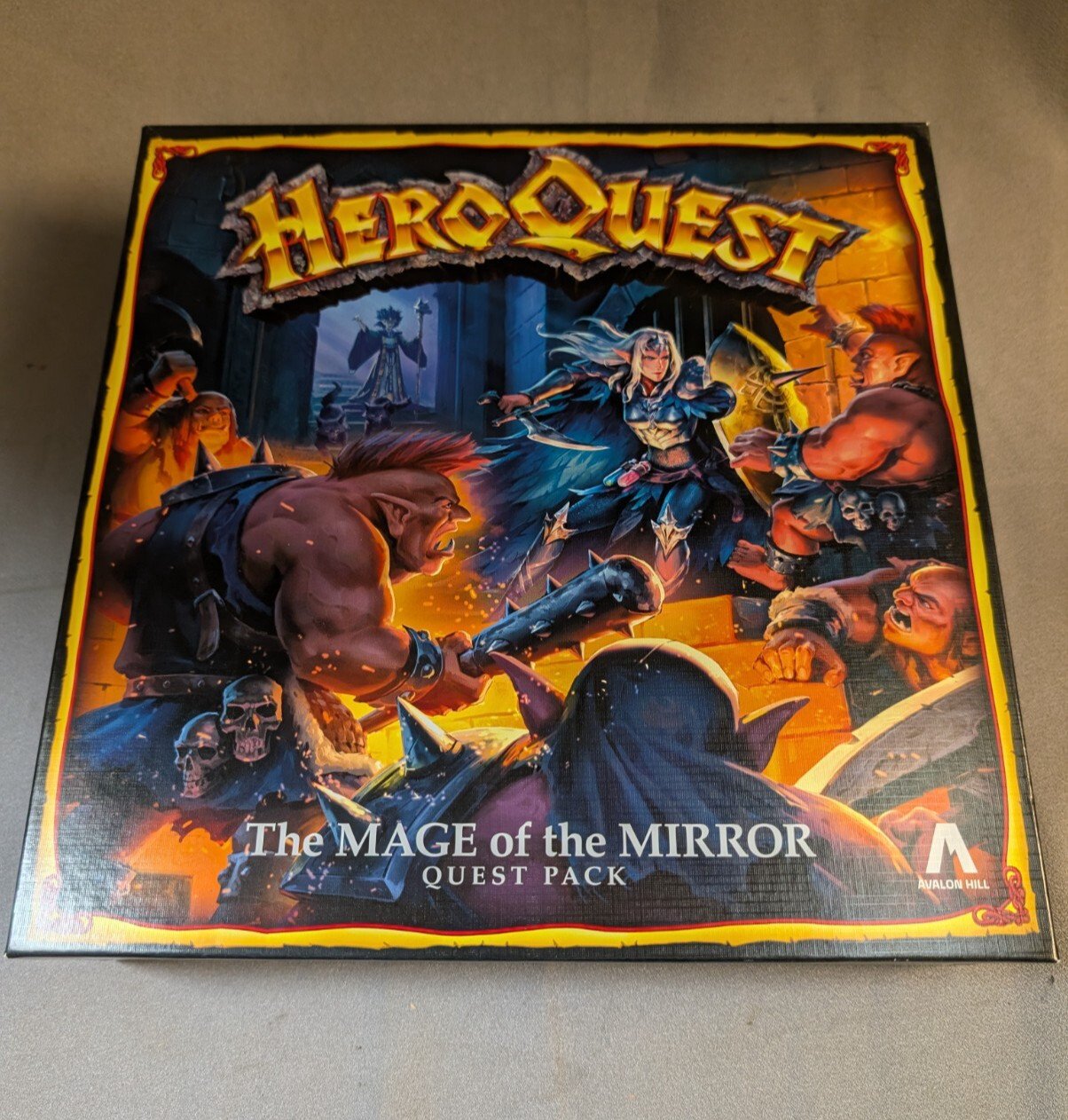 Heroquest The Mage of The Mirror Expansion Quest Pack, Replacement Box Only