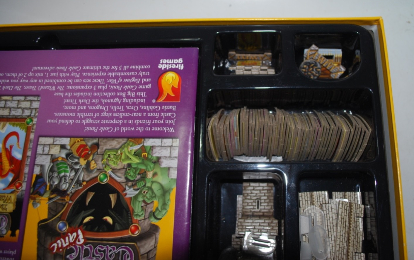 Castle Panic Big Box Game (2019) | Base Game + 3 Expansions | 99% Complete