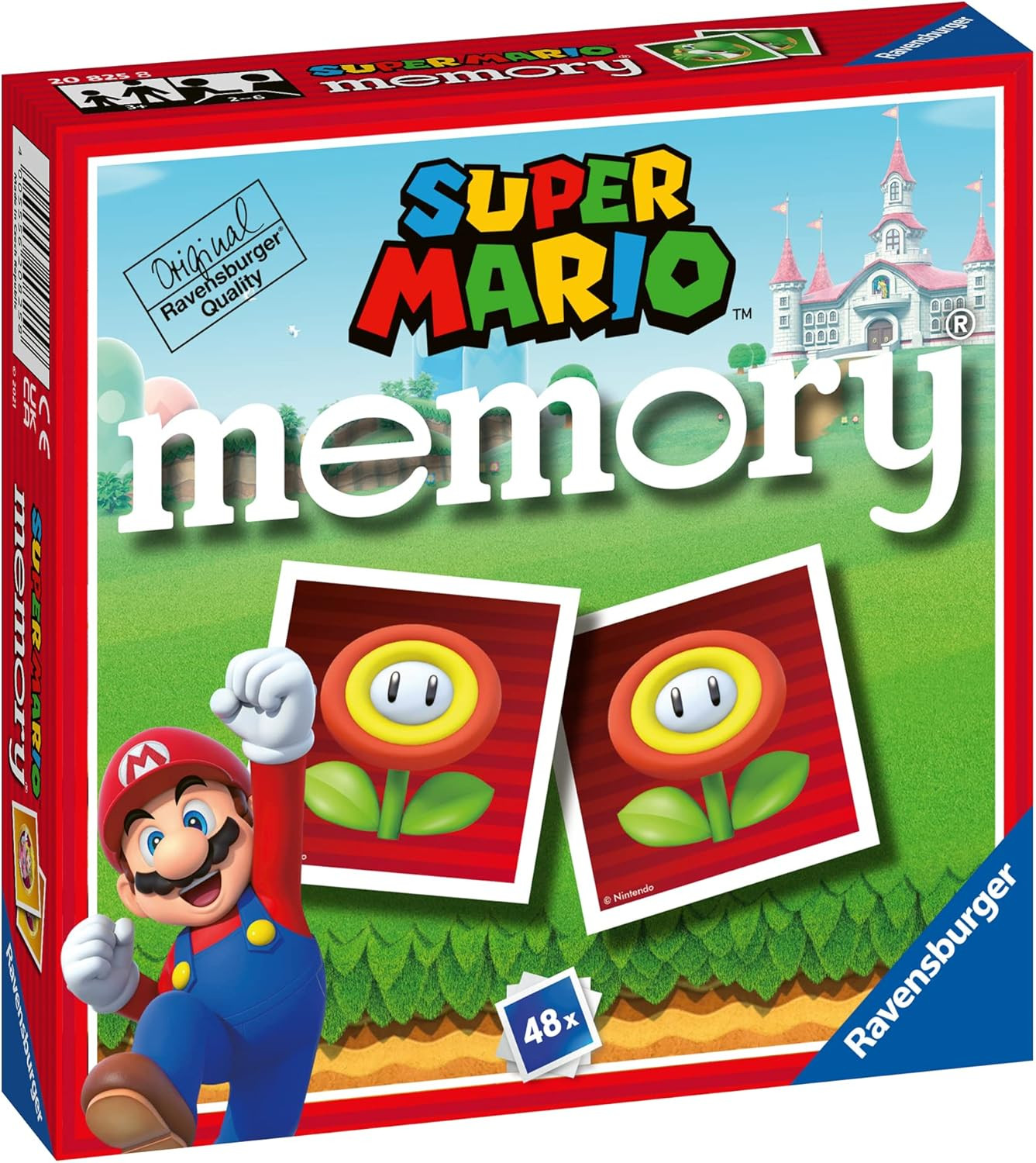Ravensburger – Memory Super Mario, Board Game, Memory Game for Children 3 Years